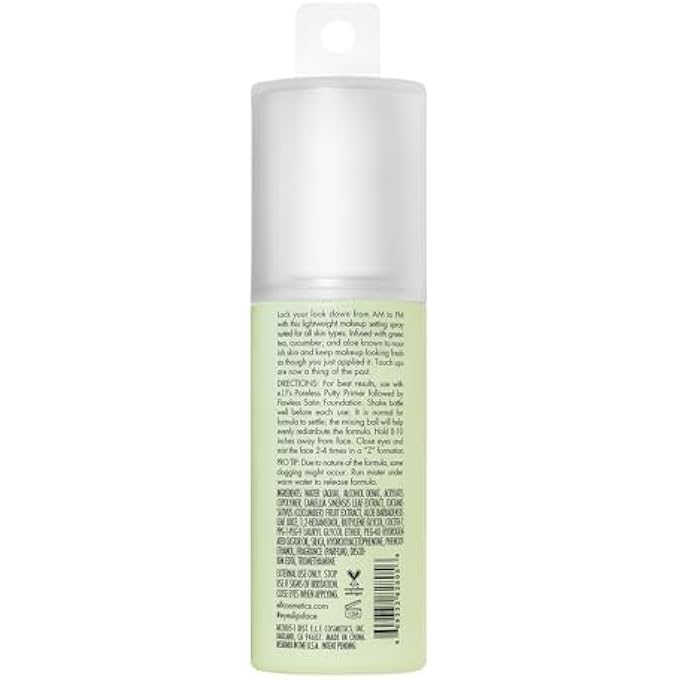 elf STAY ALL NIGHT MICRO-FINE SETTING MIST, HYDRATING & REFRESHING MAKEUP SETTING SPRAY FOR 16HR WEAR-TIME, VEGAN & CRUELTY-FREE, 2.7 FL OZ - Image 4